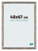 Mura MDF Photo Frame 48x67cm Metal Vintage Front Size | Yourdecoration.com