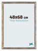 Mura MDF Photo Frame 48x68cm Metal Vintage Front Size | Yourdecoration.com