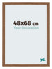 Mura MDF Photo Frame 48x68cm Oak Rustic Front Size | Yourdecoration.com