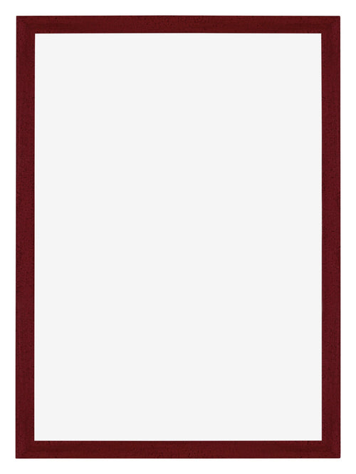 Mura MDF Photo Frame 49x68cm Wine Red Swept Front | Yourdecoration.com