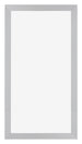 Mura MDF Photo Frame 50x100cm Silver Matte Front | Yourdecoration.com