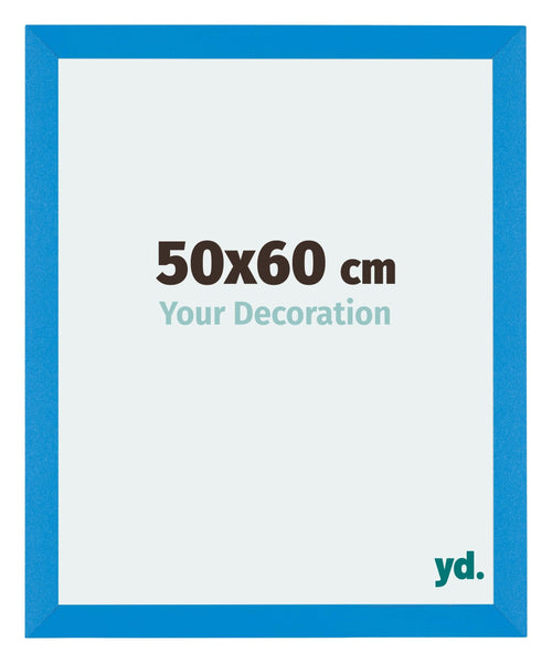 Mura MDF Photo Frame 50x60cm Bright Blue Front Size | Yourdecoration.com