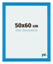 Mura MDF Photo Frame 50x60cm Bright Blue Front Size | Yourdecoration.com