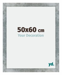 Mura MDF Photo Frame 50x60cm Iron Swept Front Size | Yourdecoration.com