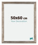 Mura MDF Photo Frame 50x60cm Metal Vintage Front Size | Yourdecoration.com