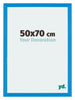 Mura MDF Photo Frame 50x70cm Bright Blue Front Size | Yourdecoration.com