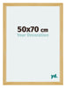 Mura MDF Photo Frame 50x70cm Pine Design Front Size | Yourdecoration.com