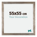 Mura MDF Photo Frame 55x55cm Metal Vintage Front Size | Yourdecoration.com