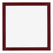 Mura MDF Photo Frame 55x55cm Winered Wiped Front | Yourdecoration.com
