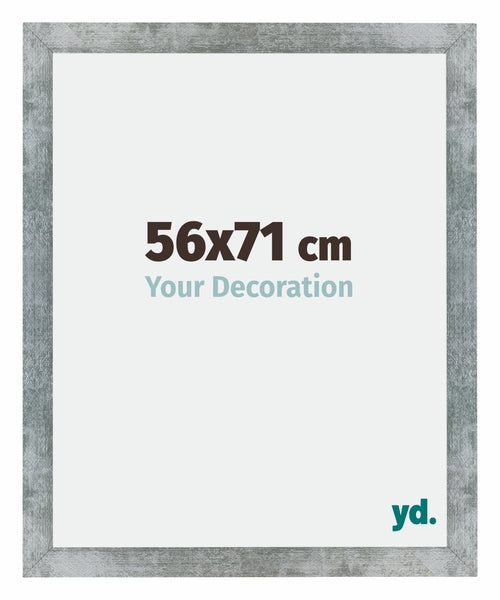 Mura MDF Photo Frame 56x71cm Iron Swept Front Size | Yourdecoration.com