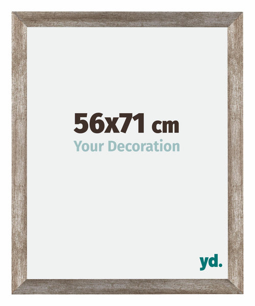 Mura MDF Photo Frame 56x71cm Metal Vintage Front Size | Yourdecoration.com