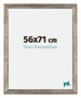 Mura MDF Photo Frame 56x71cm Metal Vintage Front Size | Yourdecoration.com