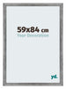 Mura MDF Photo Frame 59x84cm Gray Swept Front Size | Yourdecoration.com
