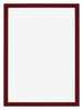 Mura MDF Photo Frame 59x84cm Wine Red Swept Front | Yourdecoration.com