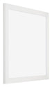 Mura MDF Photo Frame 60x60cm White High Gloss Front Oblique | Yourdecoration.com