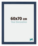 Mura MDF Photo Frame 60x70cm Dark Blue Swept Front Size | Yourdecoration.com