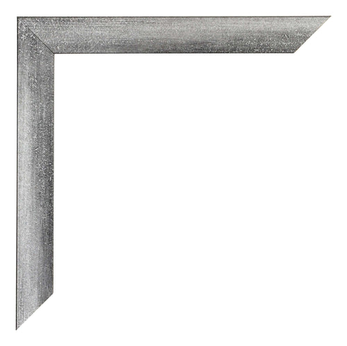 Mura MDF Photo Frame 60x70cm Gray Wiped Detail Corner | Yourdecoration.com