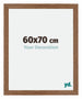 Mura MDF Photo Frame 60x70cm Oak Rustic Front Size | Yourdecoration.com