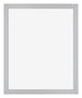Mura MDF Photo Frame 60x70cm Silver Matte Front | Yourdecoration.com