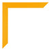 Mura MDF Photo Frame 60x84cm Yellow Detail Corner | Yourdecoration.com