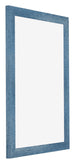 Mura MDF Photo Frame 60x90cm Bright Blue Swept Front Oblique | Yourdecoration.com