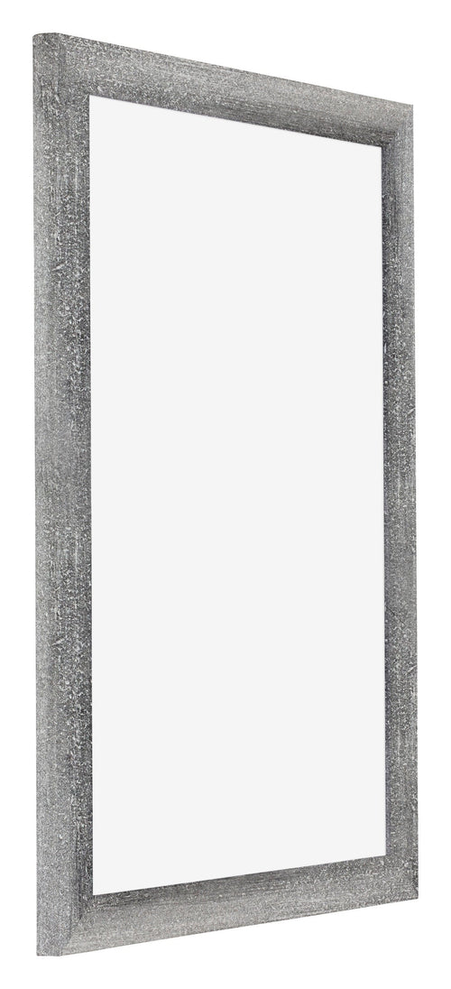 Mura MDF Photo Frame 60x90cm Gray Wiped Front Oblique | Yourdecoration.com