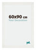 Mura MDF Photo Frame 60x90cm White Wiped Front Size | Yourdecoration.com
