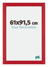 Mura MDF Photo Frame 61x91 5cm Red Front Size | Yourdecoration.com