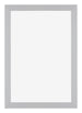 Mura MDF Photo Frame 61x91 5cm Silver Matte Front | Yourdecoration.com