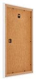 Mura MDF Photo Frame 61x91 5cm White High Gloss Back Oblique | Yourdecoration.com