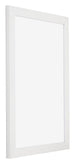 Mura MDF Photo Frame 61x91 5cm White High Gloss Front Oblique | Yourdecoration.com