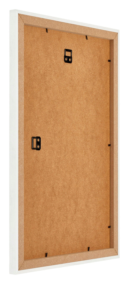 Mura MDF Photo Frame 61x91 5cm White Wiped Back Oblique | Yourdecoration.com