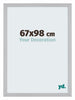 Mura MDF Photo Frame 67x98cm Mahogany Front Size | Yourdecoration.com