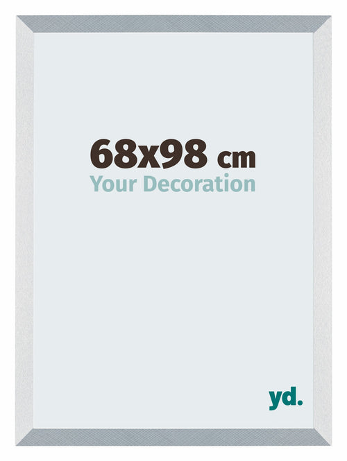 Mura MDF Photo Frame 68x98cm Aluminum Brushed Front Size | Yourdecoration.com