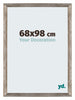 Mura MDF Photo Frame 68x98cm Metal Vintage Front Size | Yourdecoration.com