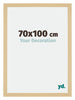 Mura MDF Photo Frame 70x100cm Maple Decor Front Size | Yourdecoration.com