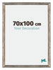 Mura MDF Photo Frame 70x100cm Metal Vintage Front Size | Yourdecoration.com