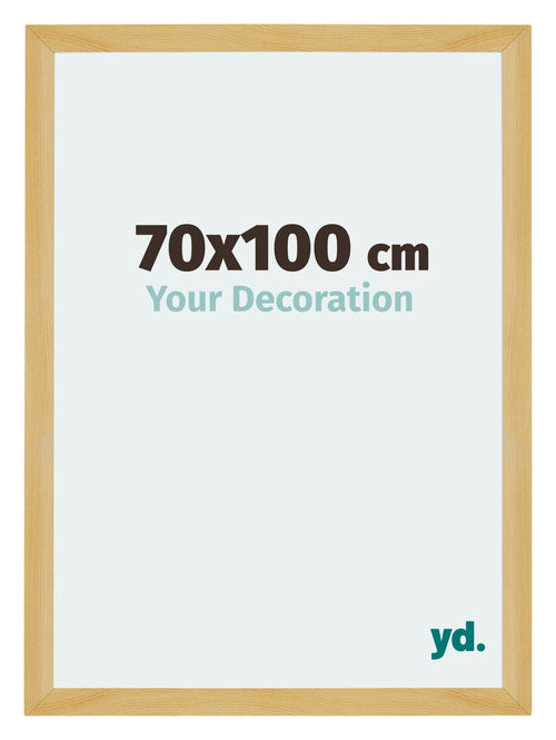 Mura MDF Photo Frame 70x100cm Pine Design Front Size | Yourdecoration.com