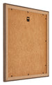 Mura MDF Photo Frame 70x70cm Walnut Dark Back Oblique | Yourdecoration.com