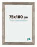 Mura MDF Photo Frame 75x100cm Metal Vintage Front Size | Yourdecoration.com