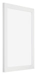 Mura MDF Photo Frame 75x100cm White High Gloss Front Oblique | Yourdecoration.com