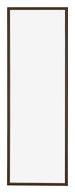 New York Aluminium Photo Frame 20x60cm Walnut Structure Front | Yourdecoration.com
