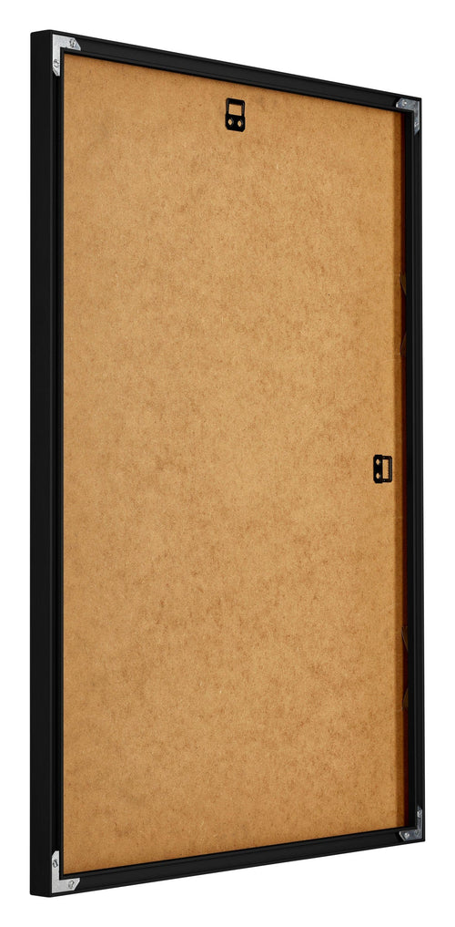 New York Aluminium Photo Frame 21x30 Black Matt Back Oblique | Yourdecoration.com