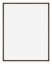 New York Aluminium Photo Frame 28x35cm Walnut Structure Front | Yourdecoration.com