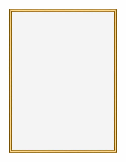 New York Aluminium Photo Frame 30x40cm Gold Shiny Front | Yourdecoration.com