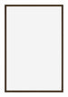 New York Aluminium Photo Frame 30x45cm Walnut Structure Front | Yourdecoration.com