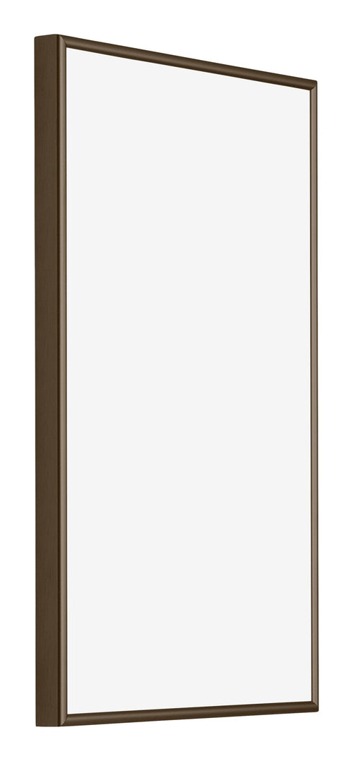 New York Aluminium Photo Frame 30x50cm Walnut Structure Front Oblique | Yourdecoration.com