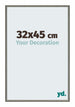 New York Aluminium Photo Frame 32x45cm Mercury Structure Front Size | Yourdecoration.com