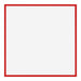New York Aluminium Photo Frame 35x35cm Ferrari Red Front | Yourdecoration.com