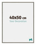 New York Aluminium Photo Frame 40x50cm Mercury Structure Front Size | Yourdecoration.com